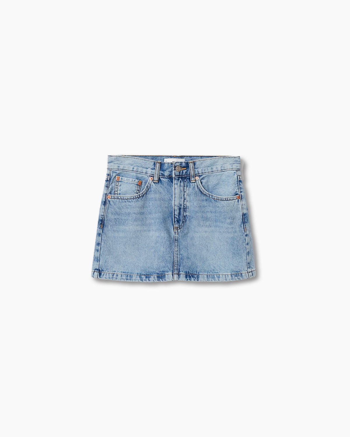 Denim miniskirt